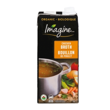 Imagine Foods -  Org. Low Sodium Chicken Broth (1ltr)