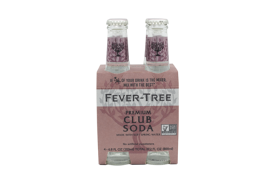 Fever Tree - Club Soda 4pk