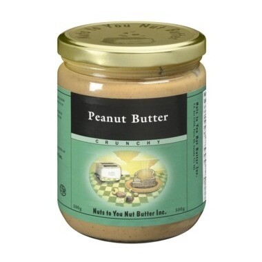 Nuts to You - Natural Peanut Butter Crunchy 500g