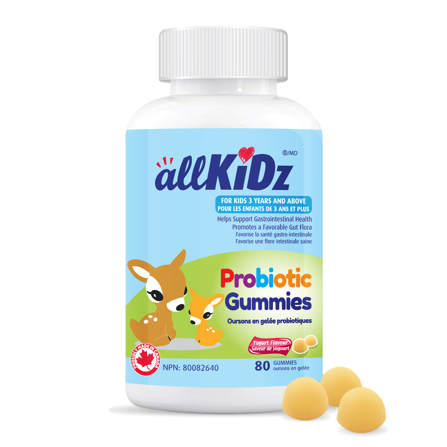 AllKidz - Probiotic Gummies (80ct)