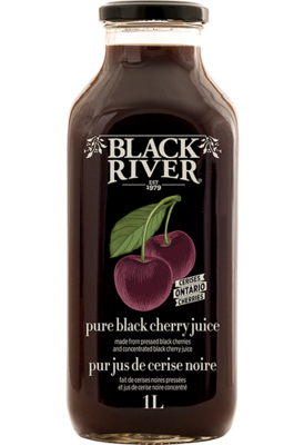 Black River- Pure Black Cherry Juice 1L