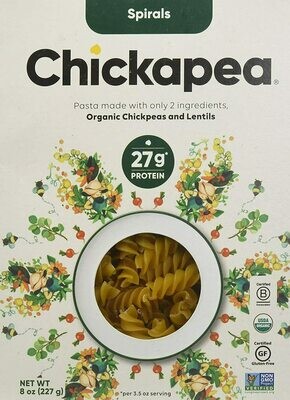 Chickapea Pasta - Spirals
