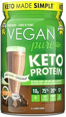 VEGAN pure - KETO Protein - CHOCOLATE (411g)