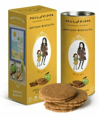 Paul & Pippa - Vegan Biscuits Apple Cinnamon & Olive Oil