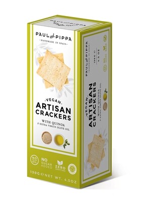 Paul & Pippa - Vegan Crackers w/Quinoa