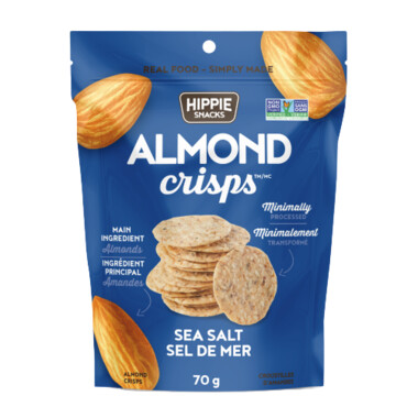 Hippie Foods - Almond Crispe - Sea Salt