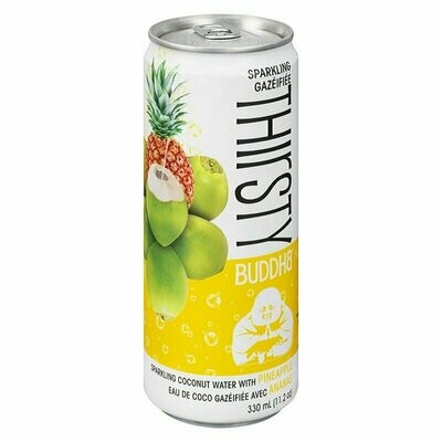 Thirsty Buddah - Coconut Water Sparkling Pineapple 330ml