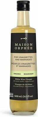 Maison Orphee - Organic White Wine Vinegar 500ml