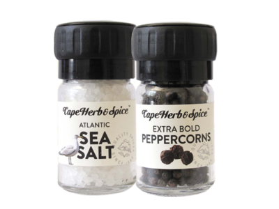 Sea Salt & Peppercorn Mini Grinder