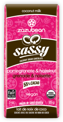 Zazubean - Sassy Pomegranate & Hazelnut (V)