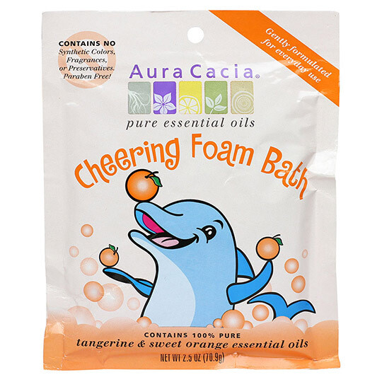 Aura Cacia Tangerine Cheering Foam Bath  70.9g