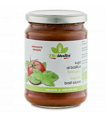 Bioitalia - Organic Basil Sauce  358ml