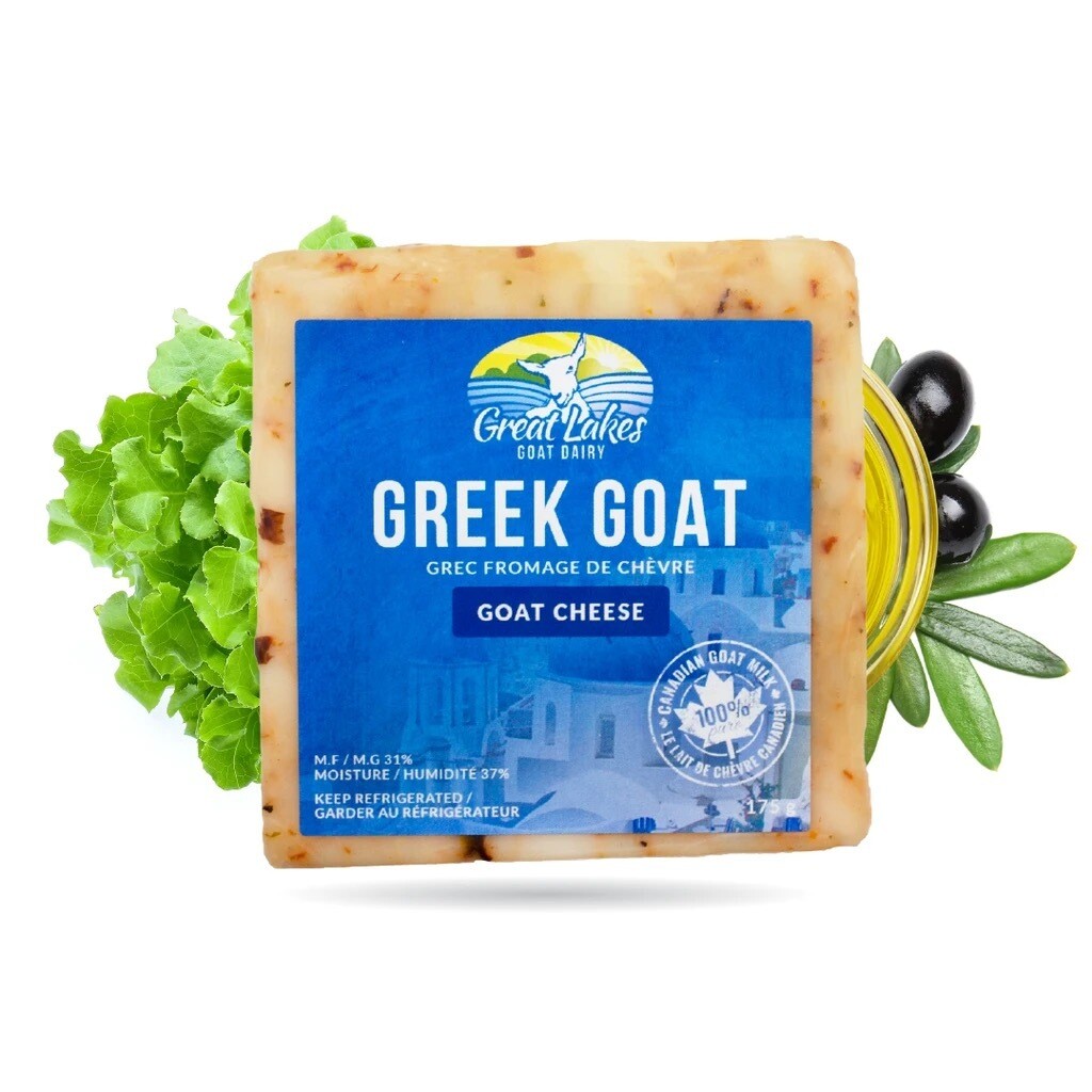 Cheese - Great Lakes Greek Goat (goat cheese) 175g