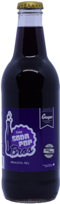 Soda Pop Bros - Grape  (355ml)