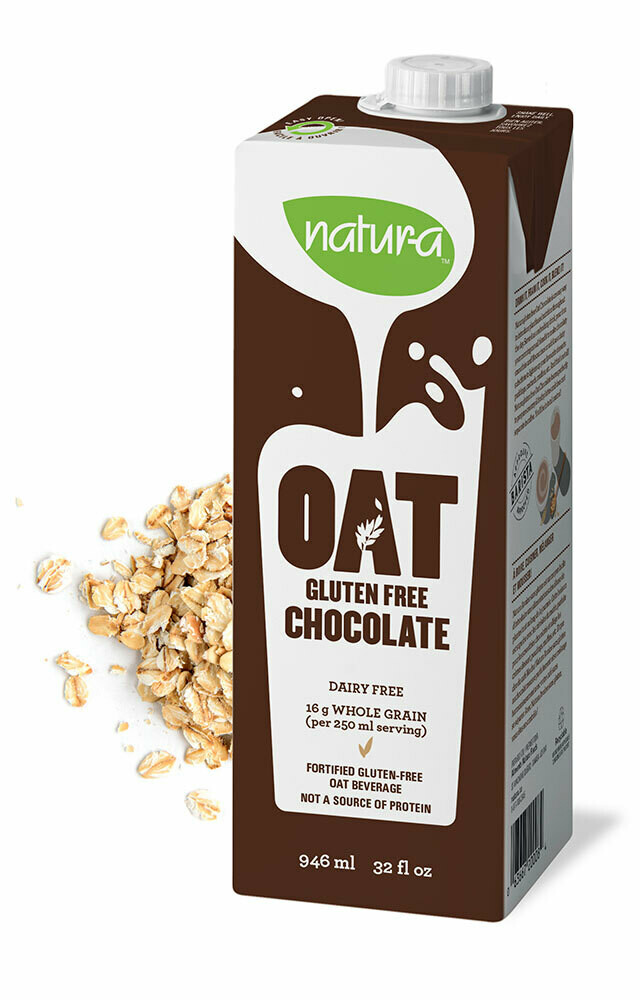 Natura - Fortified GF Oat Milk - Chocolate 946ml