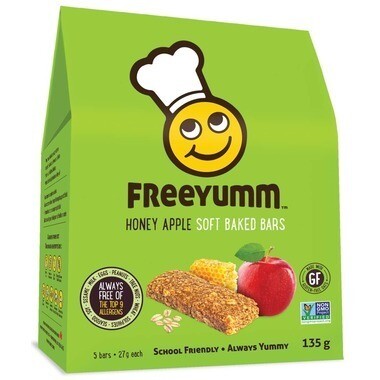 Freeyum - Honey Apple Oat Bars