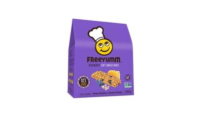 Freeyum - Blueberry Oat Bars