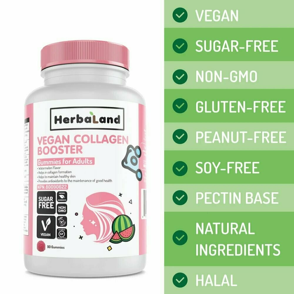 Herbaland - Vegan Collagen Booster (Adults-90)