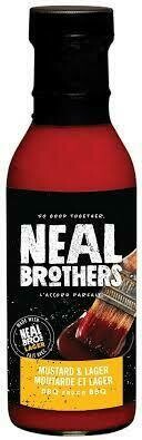 Neal Brothers - Mustard & Lager BBQ Sauce  350ml