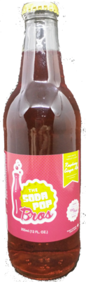 Soda Pop Bro's - Raspberry Ginger Ale 355ml