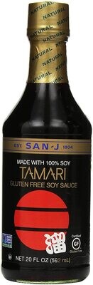 San J - 592ml  Black Label - GF Tamari