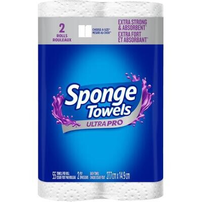 Sponge Towels - Ultra Pro  2 Rolls