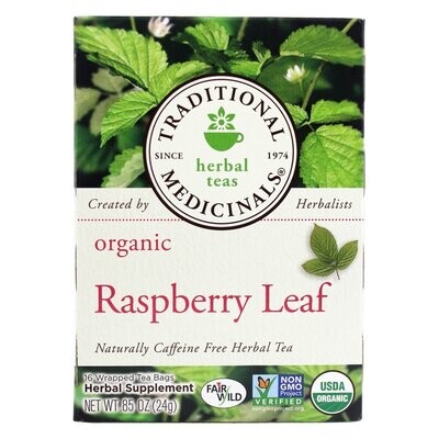 Traditional - Org. Raspberry Leaf Tea (16 bags)