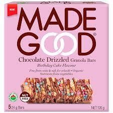 Made Good Mornings - Choc.Drizzled  Bday Cake  5pk