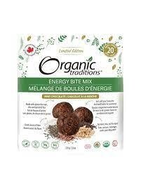 Organic Traditions - Energy Bite Mix  - Mint Choc.  220g