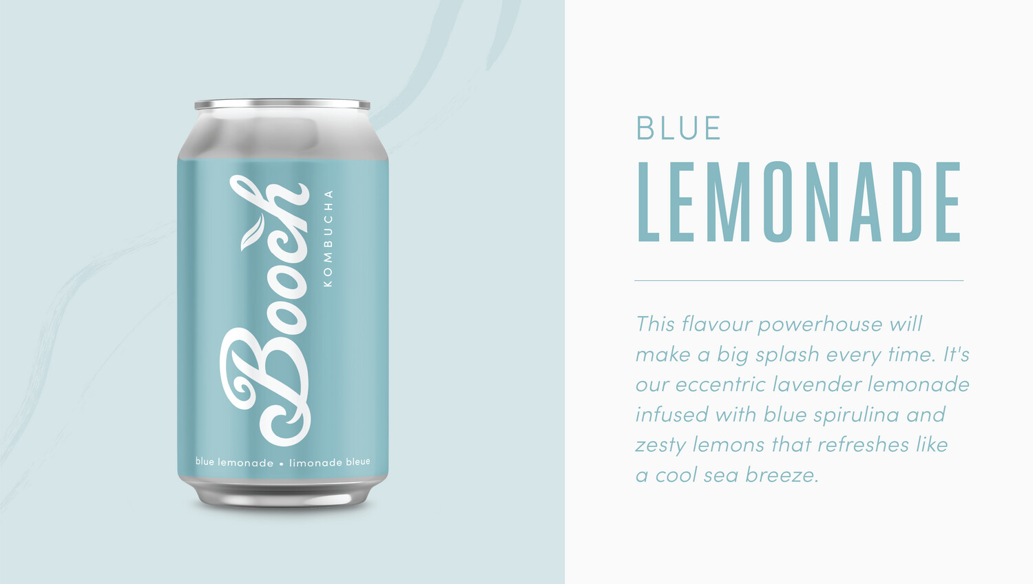 Booch 355ml Cans - Blue Lemonade