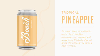 Booch 355ml Cans - Tropical Pineapple