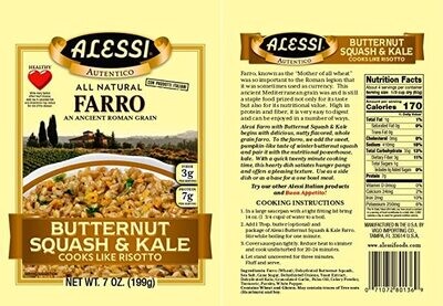 Alessi - Butternut Squash & Kale