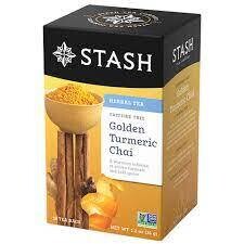 STASH - Golden Turmeric Chai  (20)
