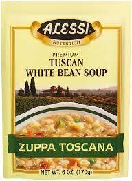 Alessi Tuscan White Bean Soup  170g