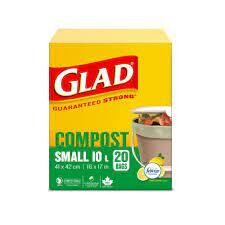 Glad - Compost Small 10L (20bags)