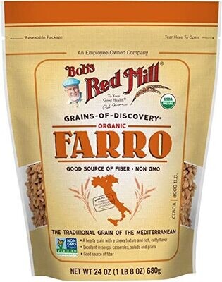 Bob's Red Mill Organic Farro  680g