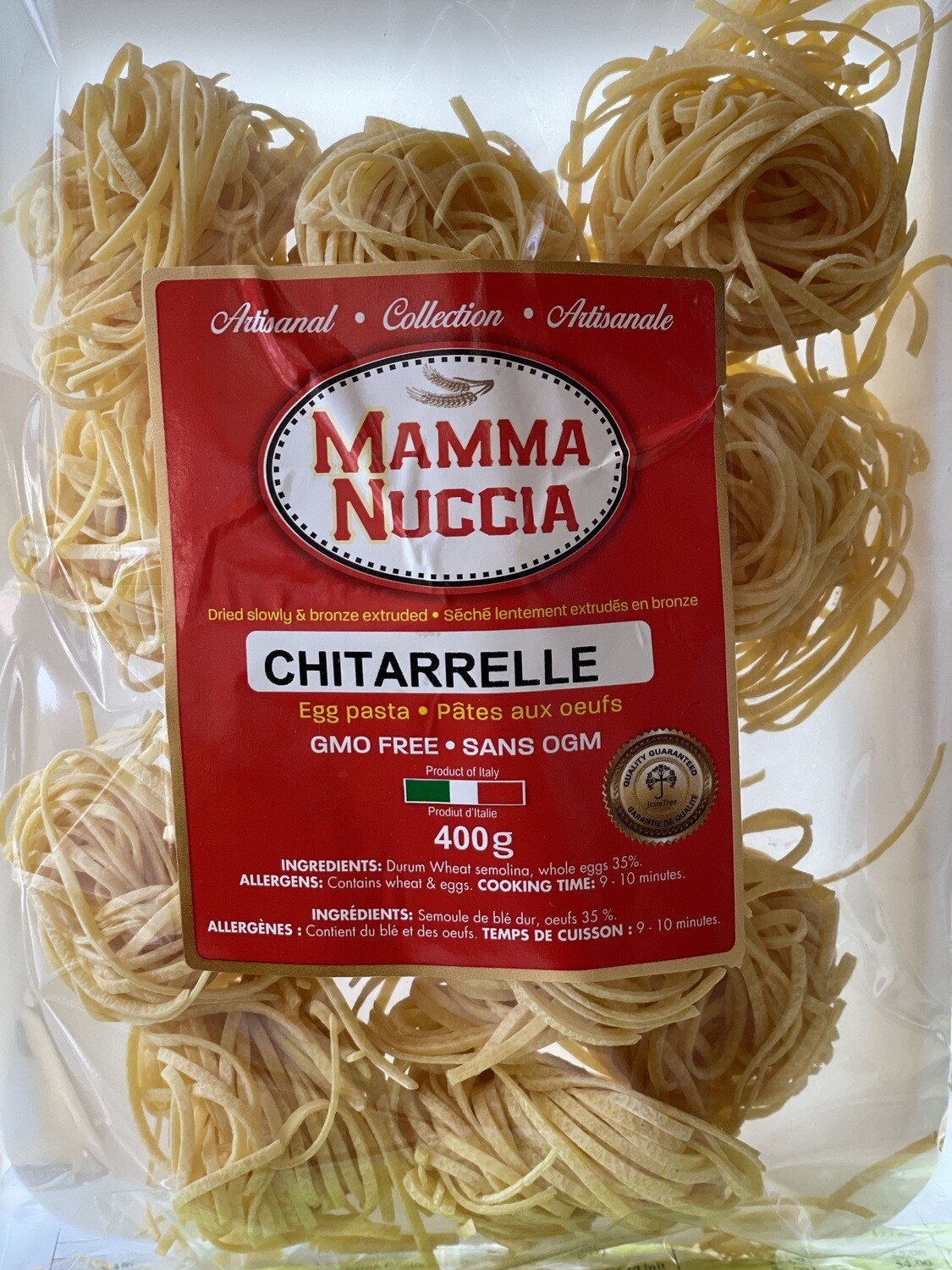 Mamma Nuccia - Egg Noodle - Chitarrelle 400g