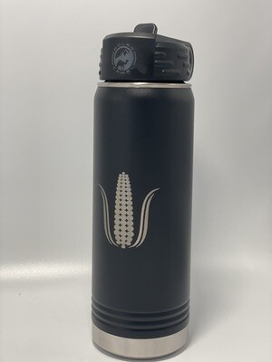 20oz Water Bottle (Black)