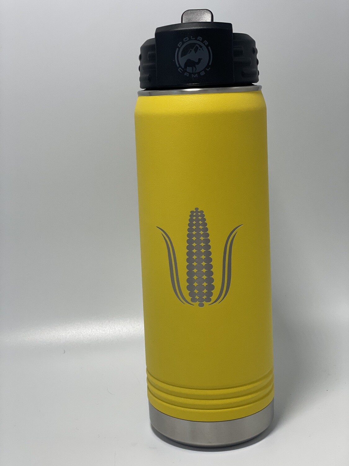 20oz Water Bottle (Yellow)