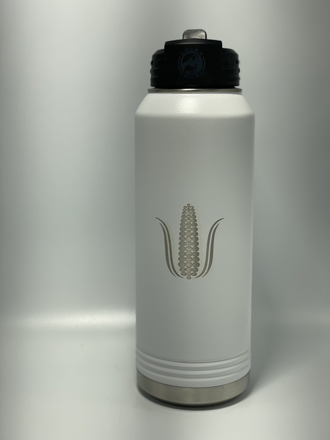 32oz Water Bottle (White)