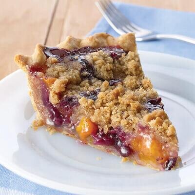 Frozen Harrow Pie - Peach/Blueberry