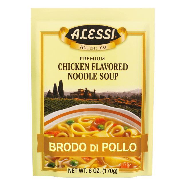 Alessi - Premium Chicken Flavored Noddle Soup