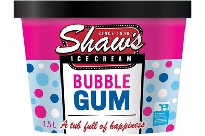 Shaw's Ice Cream - Bubble Gum