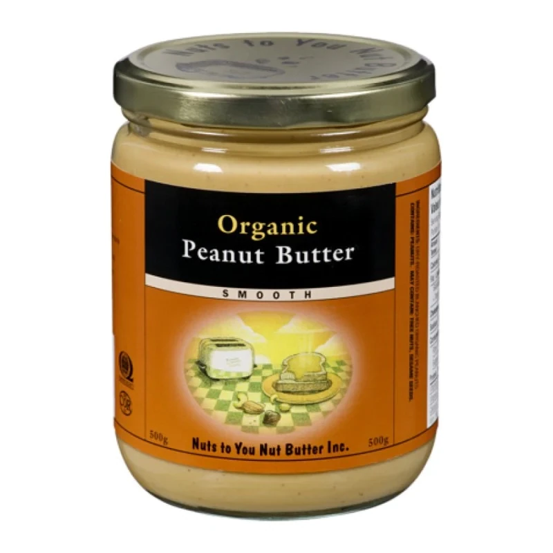 Nuts to You - Natural Peanut Butter - Smooth 500g