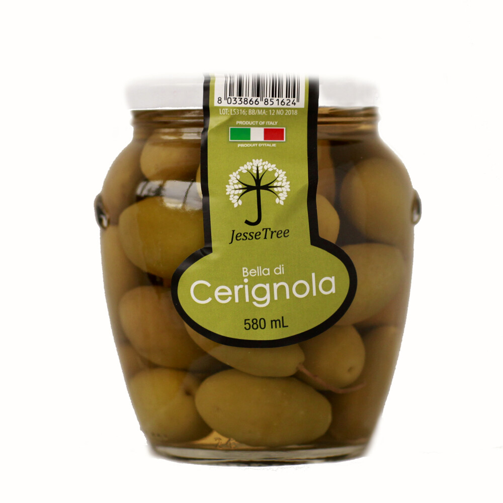 Sweet Cerignola Olives   580ml