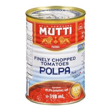 Mutti - Finely Chopped Tomatoes Polpa  398ml