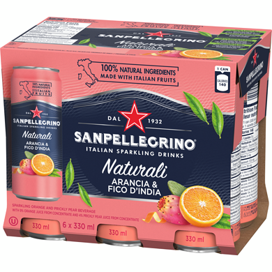 San Pellegrino - Arancia & Fico D'India 6x330