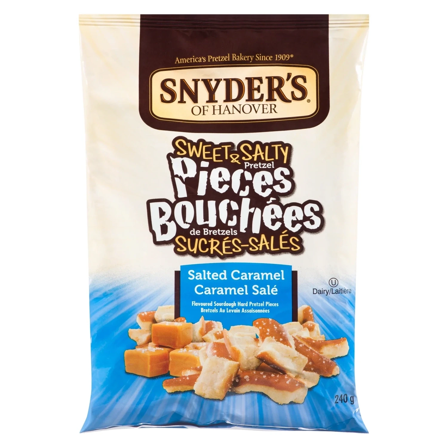 Snyder's Pretzels  -Sweet& Salty - Salted Caramel 240g
