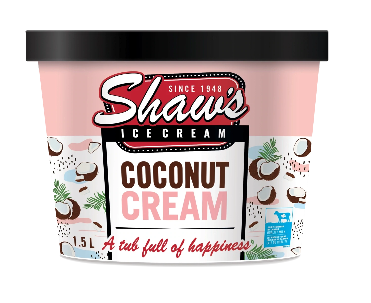 Shaw's Ice Cream - Coconut Cream