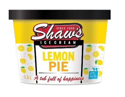 Shaw's Ice Cream - Lemon Pie